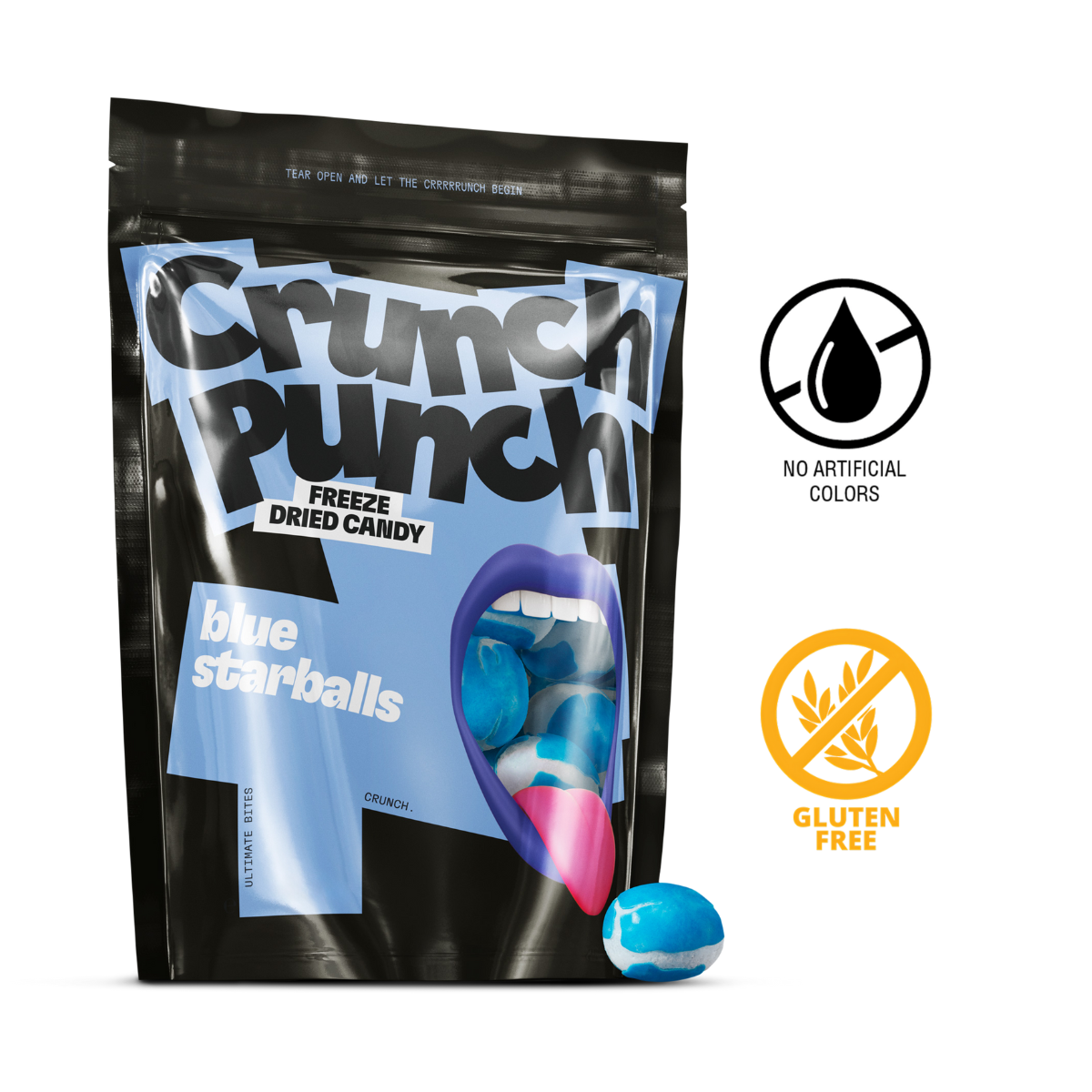 Crunch Punch Blue Starballs 100 g